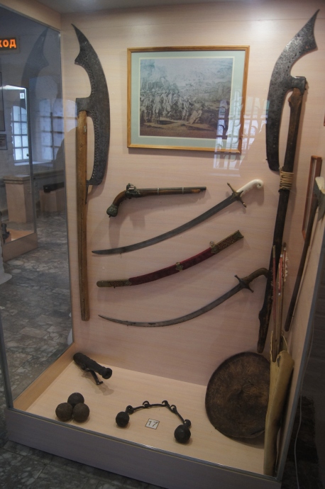 Экспонаты музея - оружие