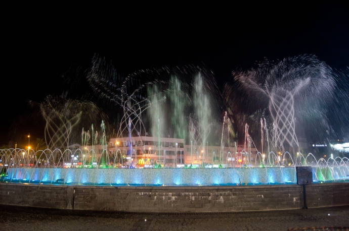 Светомузыкальный фонтан в Мармарисе