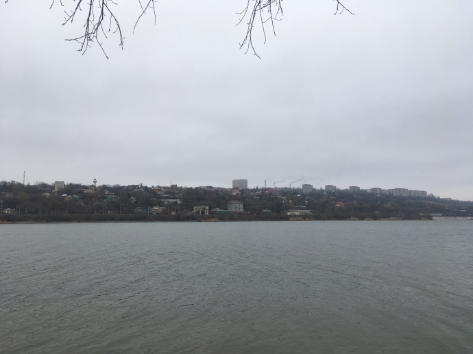 Вид на реку Дон и Ростов