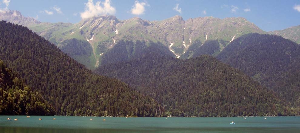 Пицунда и озеро Рица. Абхазия