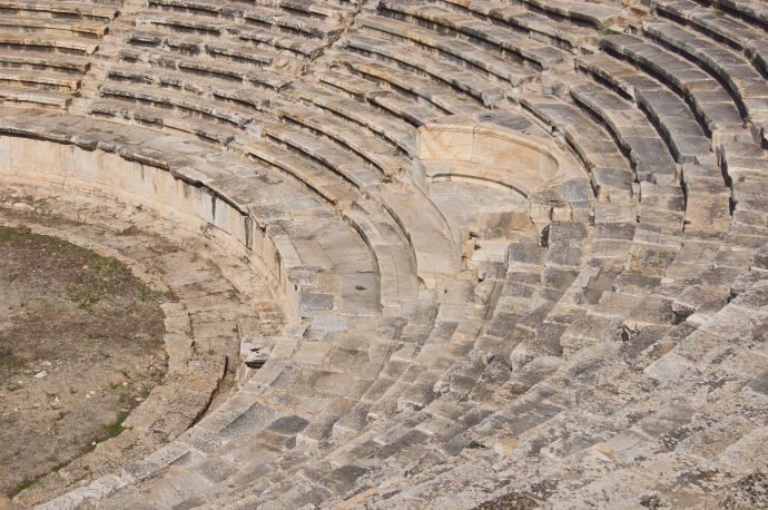 Иераполис. Античный театр. Ложа