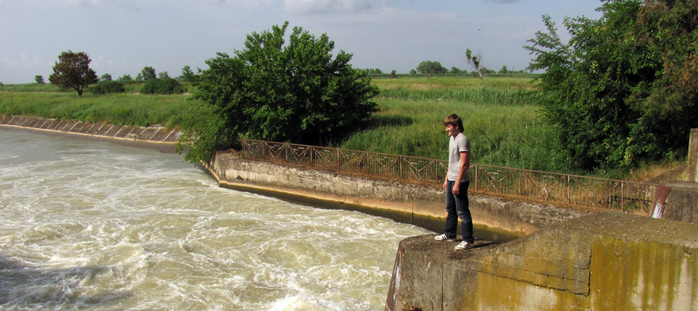 Заброшенный гидроузел в Прикубанском