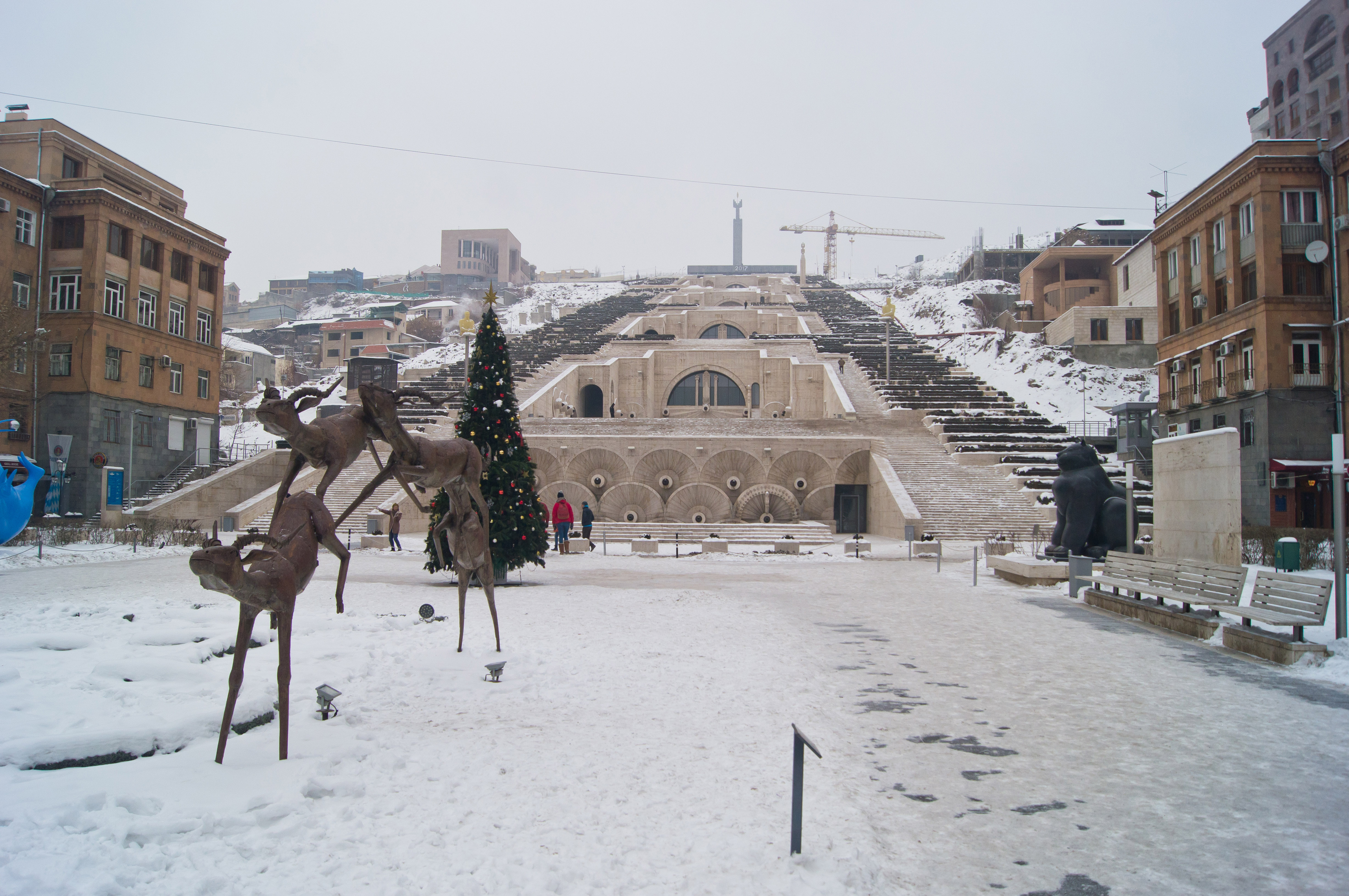 Армения зимой красивые